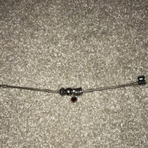 Pandora Bracelt and One charm